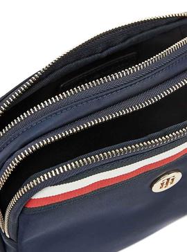 Bolso Tommy Hilfiger Poppy Marino para Mujer.