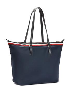 Bolso Tommy Hilfiger Poppy Marino para Mujer