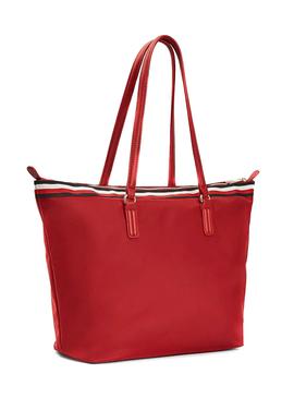 Bolso Tommy Hilfiger Poppy Tote Rojo para Mujer