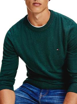 Jersey Tommy Hilfiger Pima Verde para Hombre