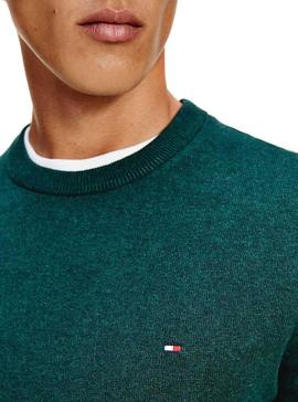 Jersey Tommy Hilfiger Pima Verde para Hombre