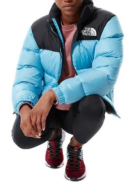 Chaqueta The North Face Nuptse Azul para Mujer