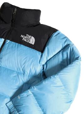 Chaqueta The North Face Nuptse Azul para Mujer