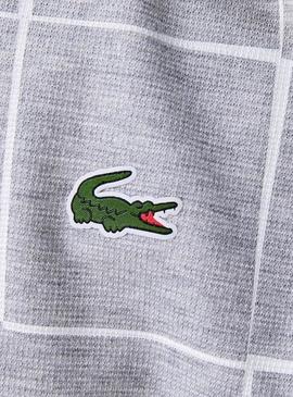 Camiseta Lacoste Sport Graphic Gris para Hombre