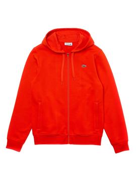 Chaqueta Lacoste Sport Full Zip Rojo para Hombre