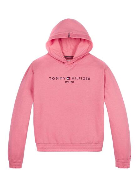 Sudaderas con capucha para mujer Tommy Hilfiger, Color Rosa