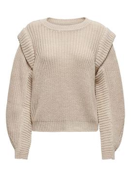 Jersey Only Lexine Beige para Mujer