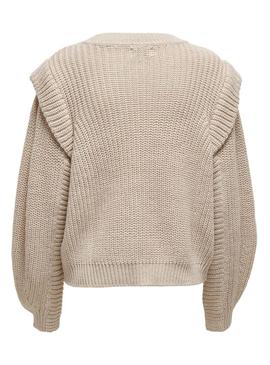 Jersey Only Lexine Beige para Mujer