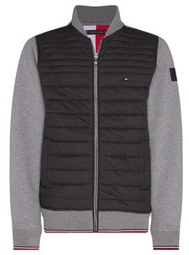 Chaqueta Tommy Hilfiger Baseball Mixed Gris Hombre