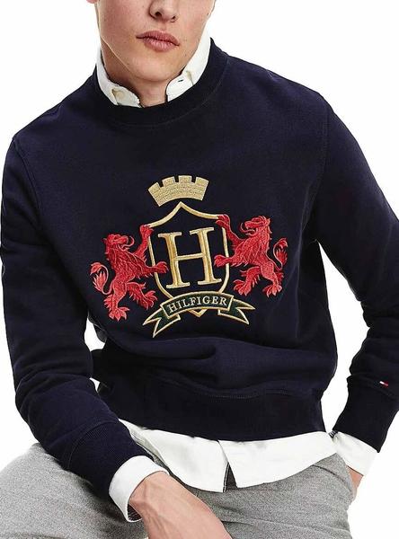 Sudadera Tommy Hilfiger Icon Azul Marino Hombre