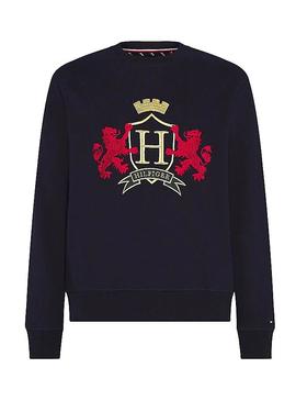 Sudadera Tommy Hilfiger Icon Azul Marino Hombre