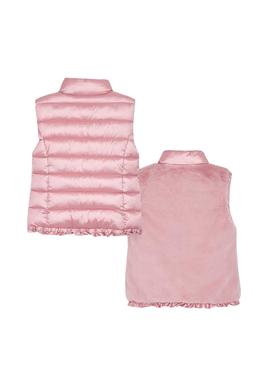 Chaleco Mayoral Reversible Rosa para Niña