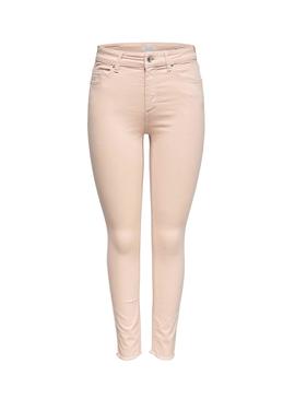 Pantalon Only Blush Rosa Mujer