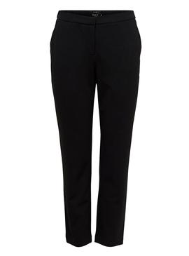 Pantalon Only Carolina Negro Mujer