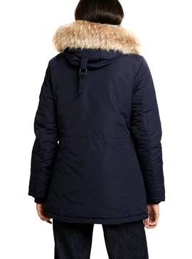 Parka Superdry Ashley Everest Marino para Mujer