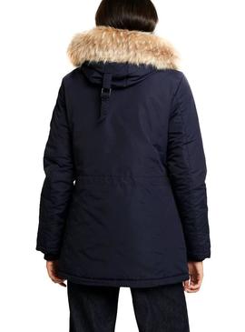 Parka Superdry Ashley Everest Marino Para Mujer