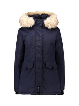 Parka Superdry Ashley Everest Marino para Mujer