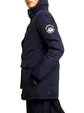 Parka Superdry Ashley Everest Marino para Mujer
