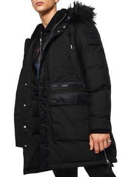 Chaqueta Diesel W- Bullisk Negro Hombre