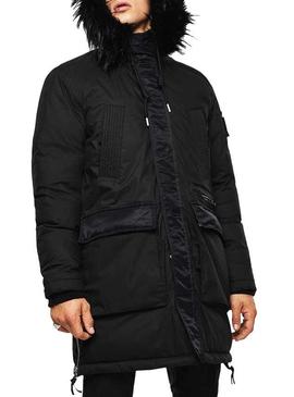 Chaqueta Diesel W- Bullisk Negro Hombre