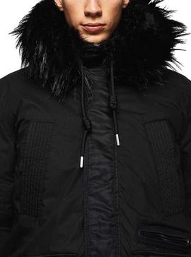 Chaqueta Diesel W- Bullisk Negro Hombre