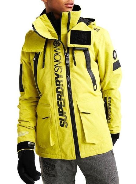 Chaqueta Superdry Snow Rescue Amarillo Para Hombre