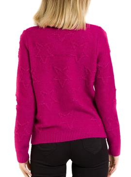 Jersey Naf Naf Estrellas y Botones Para Mujer