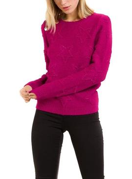 Jersey Naf Naf Estrellas y Botones Para Mujer