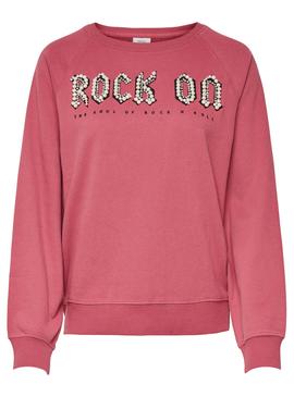 Sudadera Only Eva Rosa