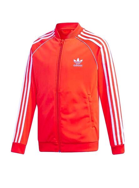 Chaqueta Adidas Superstar Coral y Niña