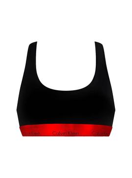 Bralette Calvin Klein Unlined Negro para Mujer