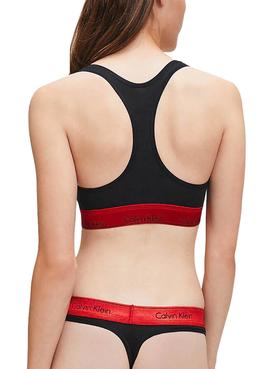 Bralette Calvin Klein Unlined Negro para Mujer