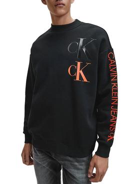 Sudadera Calvin Klein Eco Series Negro para Hombre