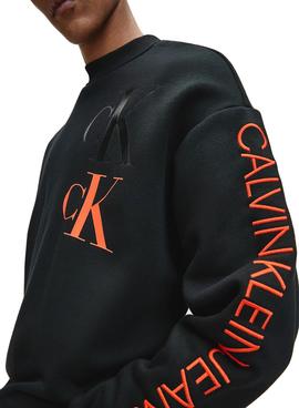 Sudadera Calvin Klein Eco Series Negro para Hombre