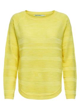 Jersey Only Caviar Amarillo para Mujer