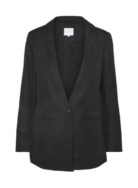 Blazer Vila Vibrendy Negro para Mujer