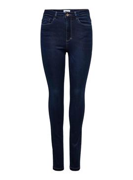 Pantalon Vaquero Only Royal Azul para Mujer