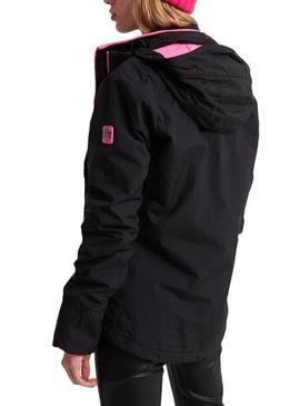 Chaqueta Superdry Velocity Artic Negro Para Mujer