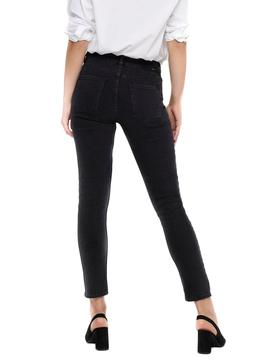 Pantalon Vaquero Only Lerica Negro para Mujer