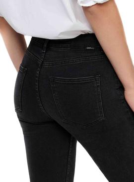 Pantalon Vaquero Only Lerica Negro para Mujer