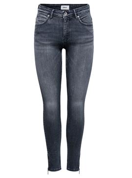 Pantalon Vaquero Only Kendell Gris para Mujer