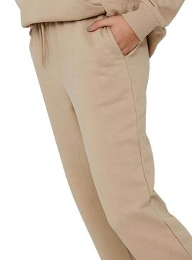 Jogger Only Feel Beige para Mujer