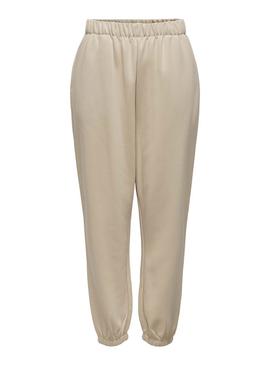 Jogger Only Feel Beige para Mujer