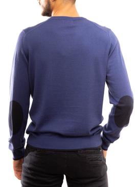 Jersey Klout Pico Azul Tinta para Hombre