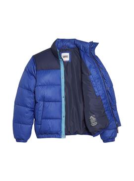 Cazadora Tommy Jeans Corp Puffa Azul para Hombre