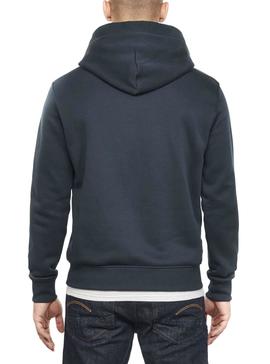 Sudadera G Star Raw Applique Azul para Hombre