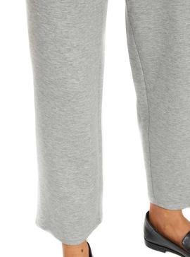 Pantalón Vila Visif Cropped Gris Para Mujer