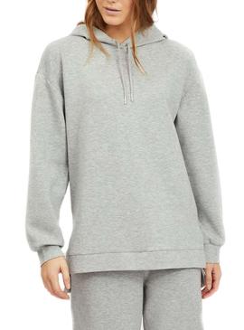 Sudadera Vila Visif Gris Para Mujer