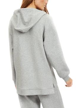 Sudadera Vila Visif Gris Para Mujer