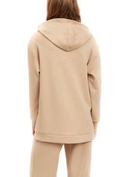 Sudadera Vila Visif Camel Para Mujer